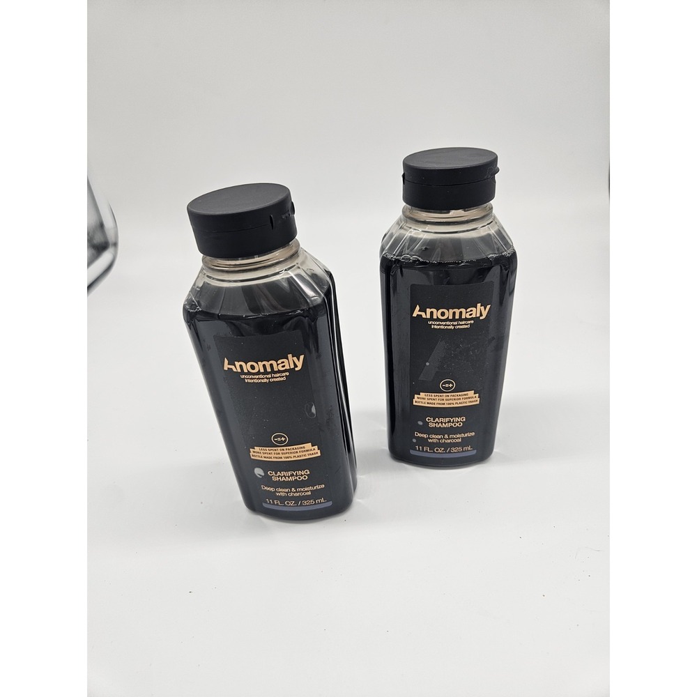 2 Pack Anomaly Clarifying Shampoo Vegan Eucalyptus Charcoal Deep Clean 11 Flโ oz